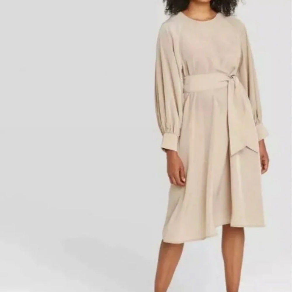 Prologue Raglan Volume Long Sleeve Dress